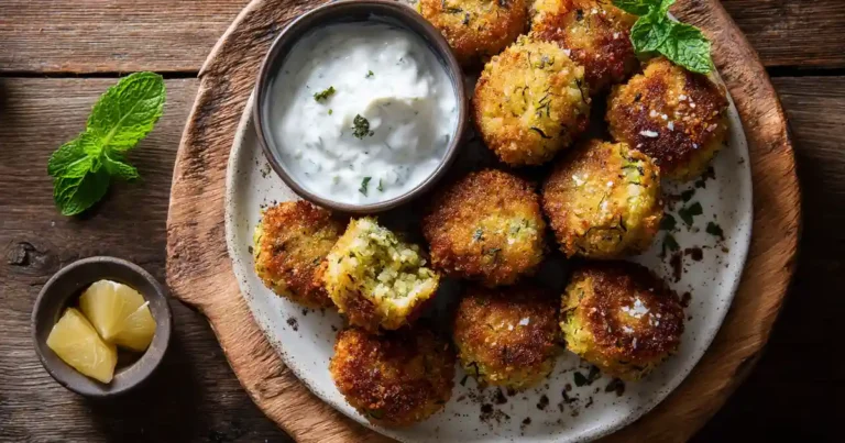 Croquettes De Courgettes Et Feta Au Airfryer