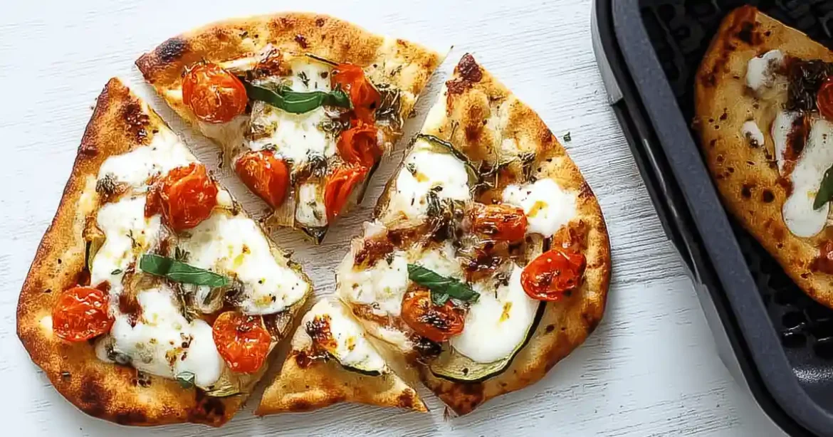 Pizza Au Pain Naan Au Airfryer
