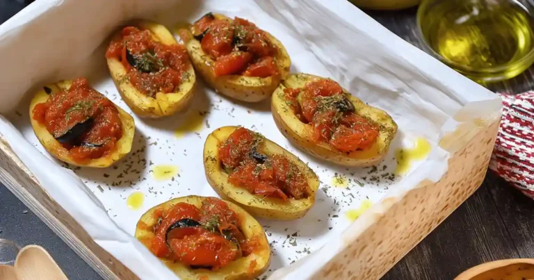 Pommes De Terre Farcies Façon Ratatouille Au Airfryer