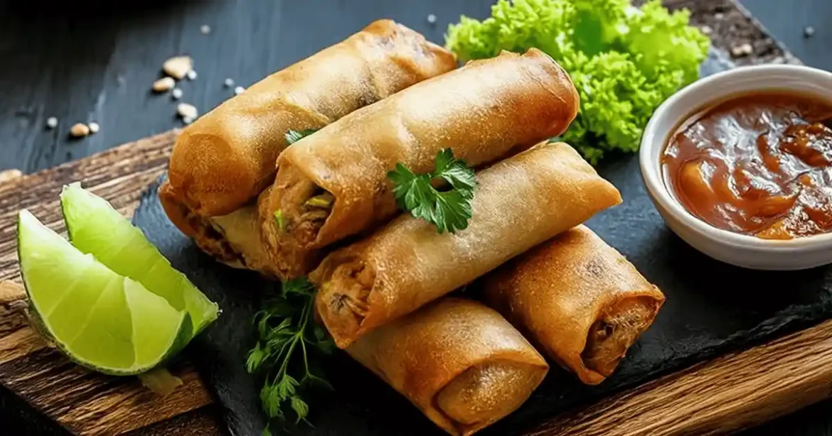 Rouleaux De Printemps Croustillants Au Airfryer