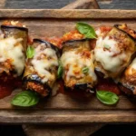 Roulés D’aubergine Façon Parmesan Au Airfryer
