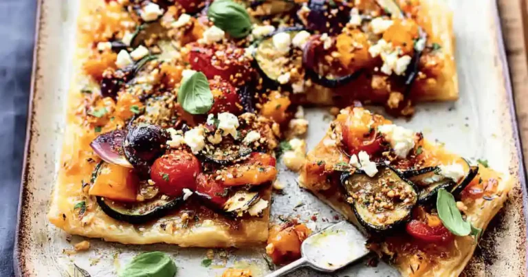 Tarte Fine Aux Légumes Grillés Au Airfryer