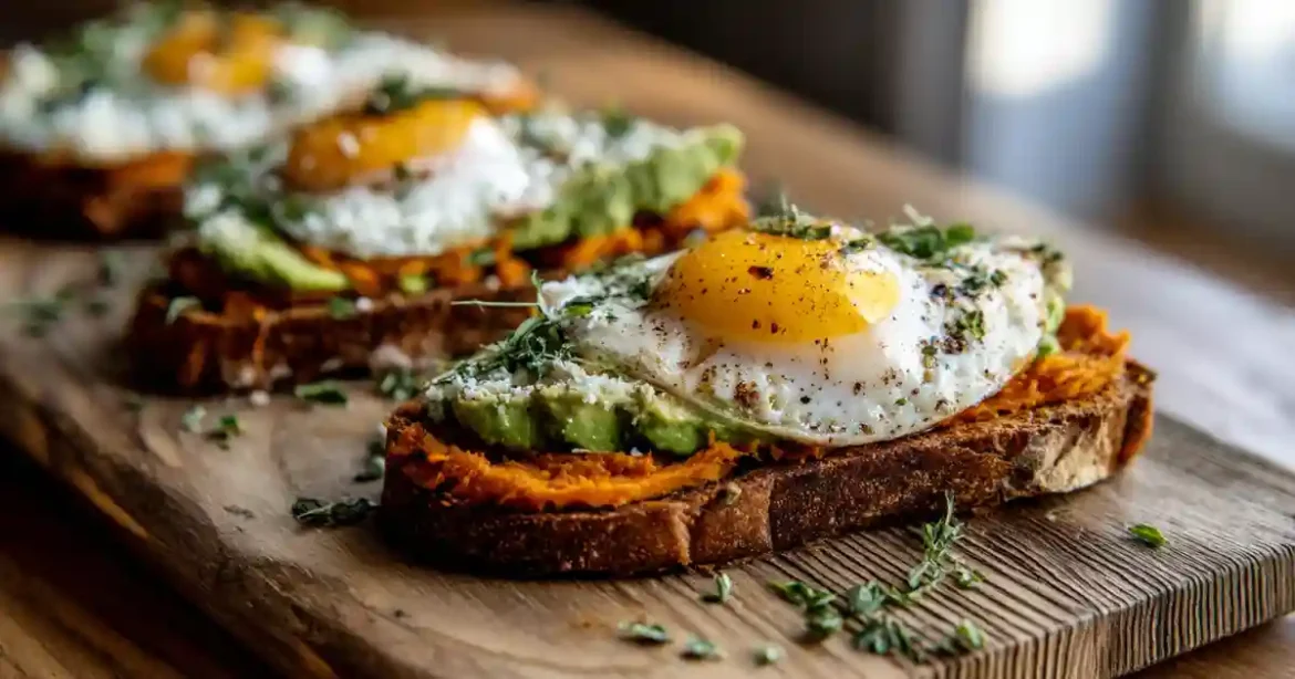 Toasts De Patate Douce Au Airfryer