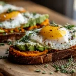 Toasts De Patate Douce Au Airfryer