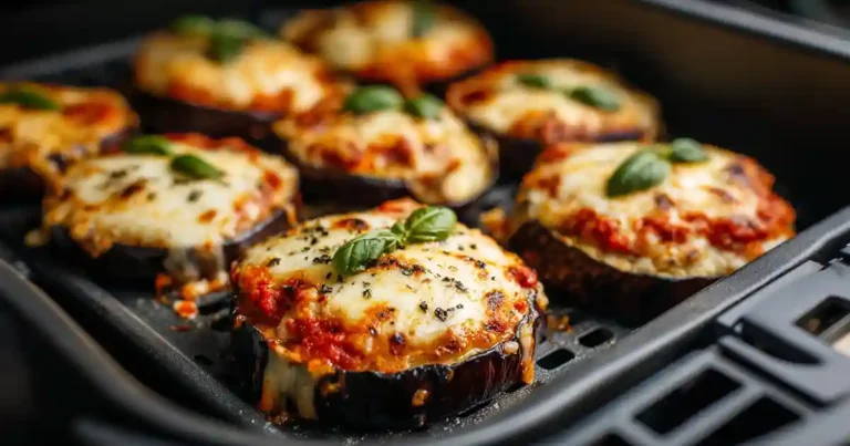 Aubergines Parmigiana Express Au Airfryer