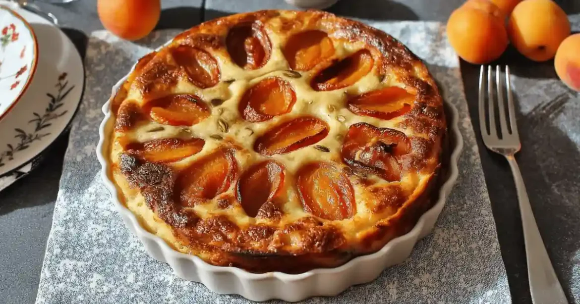 Clafoutis Aux Abricots Et Pistaches Au Airfryer