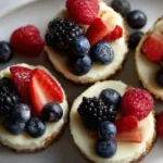 Mini Cheesecakes Aux Fruits Rouges Au Airfryer