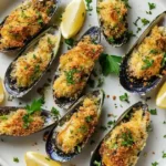 Moules Gratinées Au Airfryer