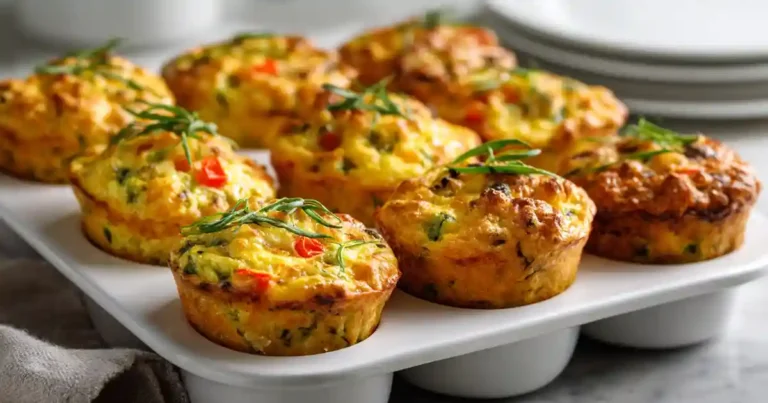 Muffins Salés Aux Légumes De Printemps Au Airfryer
