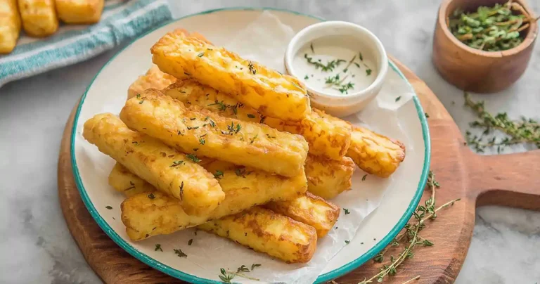 Panisses Croustillantes Au Airfryer