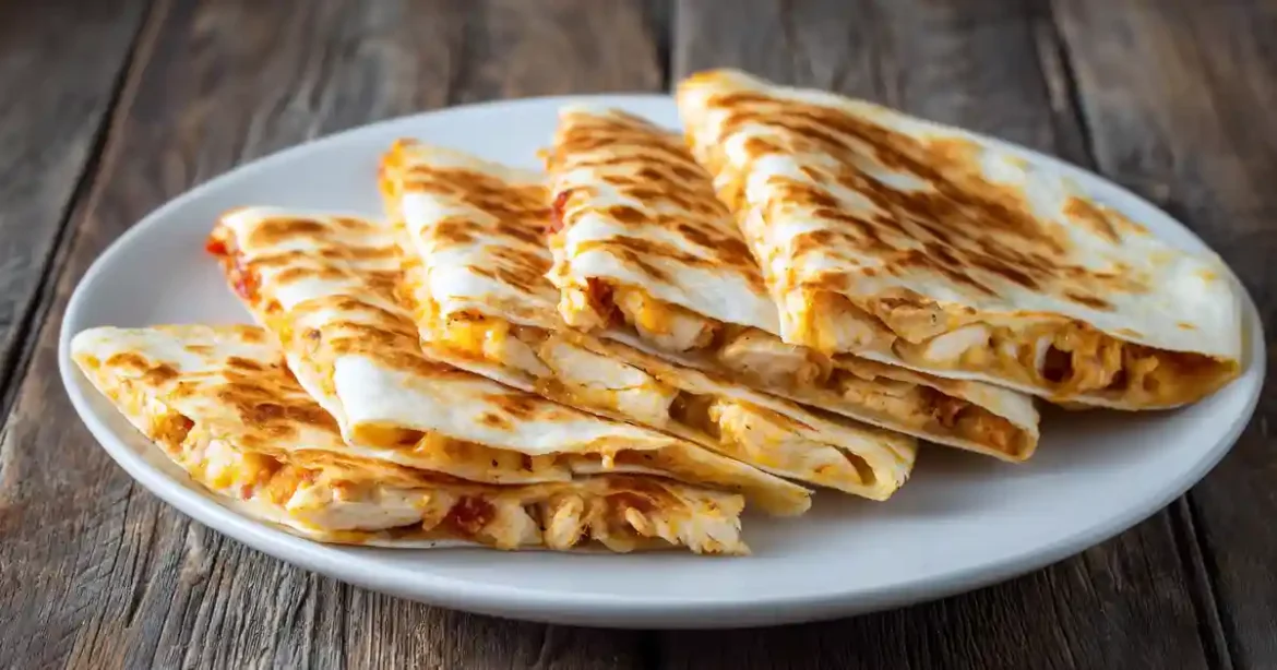 Quesadillas au poulet Airfryer Quesadillas Au Poulet Airfryer