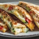 Quesadillas Aux Légumes D'été Au Airfryer