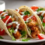 Tacos De Poulet Croustillant Au Airfryer