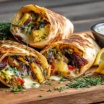 Wraps Grillés Aux Légumes Au Airfryer