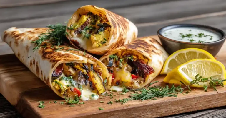 Wraps Grillés Aux Légumes Au Airfryer
