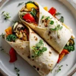 Wraps Veggie De Printemps Au Airfryer