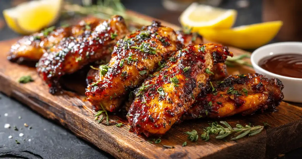 Ailes De Dinde Grillées Au Airfryer