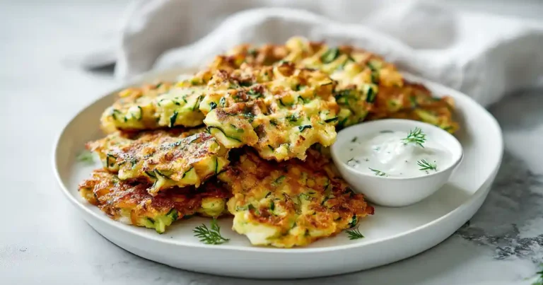 Gaufres Courgette Feta Au Airfryer