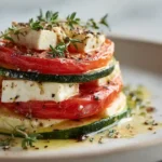 Tian Courgettes Tomates Feta Airfryer