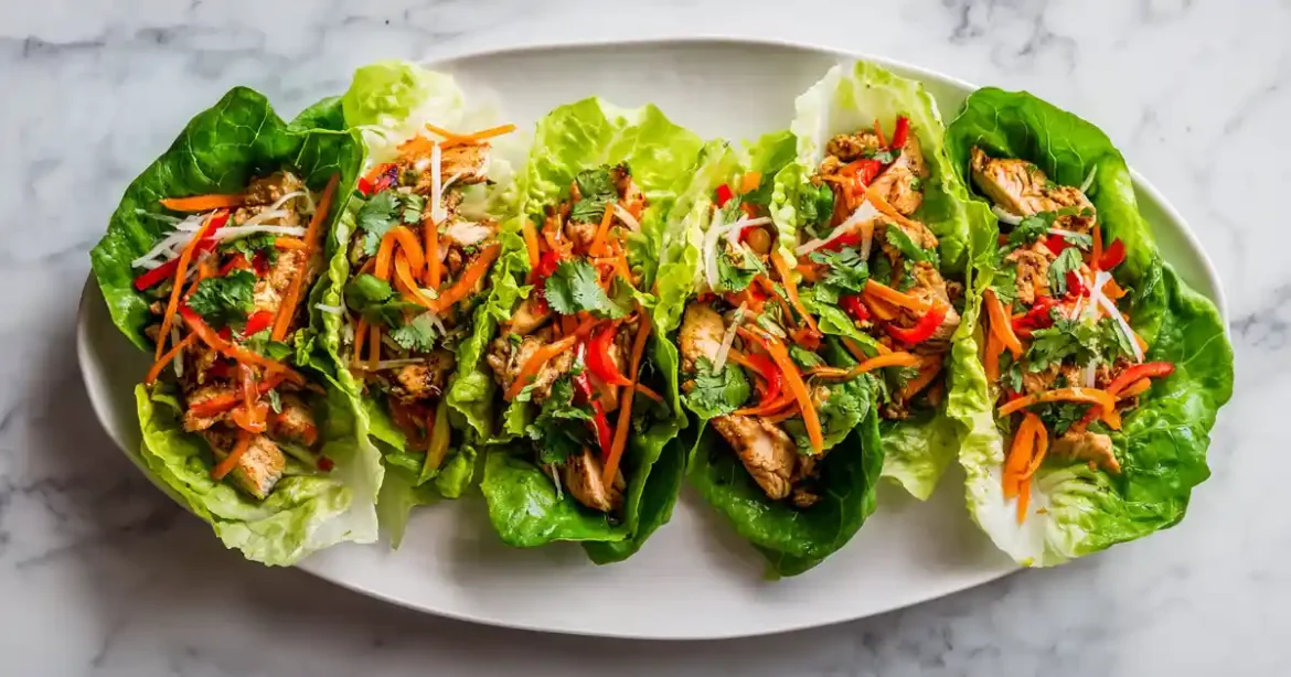 Wraps de laitue croquants au Airfryer Wraps De Laitue Croquants Au Airfryer