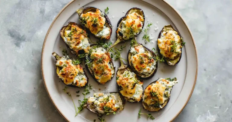 Aubergines Farcies Airfryer