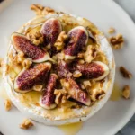 Camembert farci aux figues et noix au Airfryer