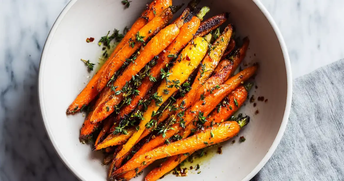 Carottes Rôties Au Airfryer