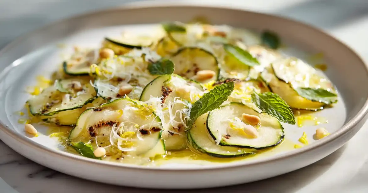 Carpaccio Courgettes Airfryer