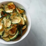 Chips De Peau De Courgette Au Airfryer
