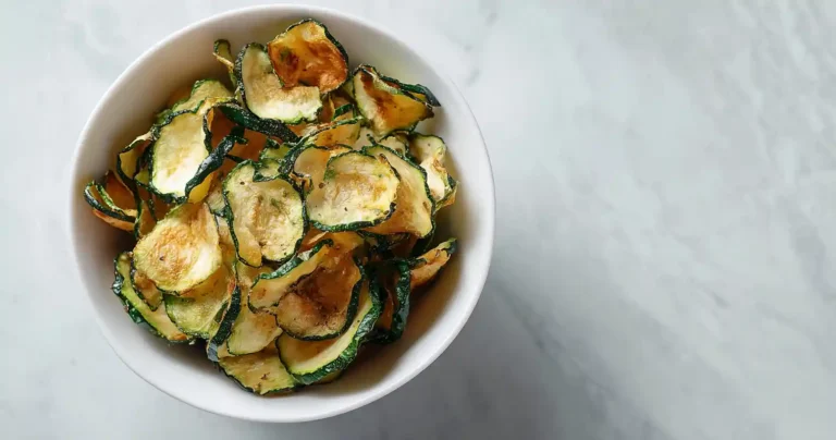 Chips De Peau De Courgette Au Airfryer