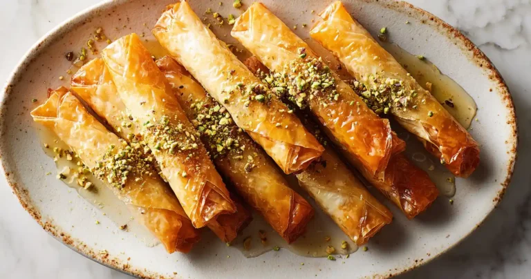 Cigares aux amandes au Airfryer Cigares Amandes Airfryer