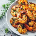 Crevettes Marinees Ail Airfryer