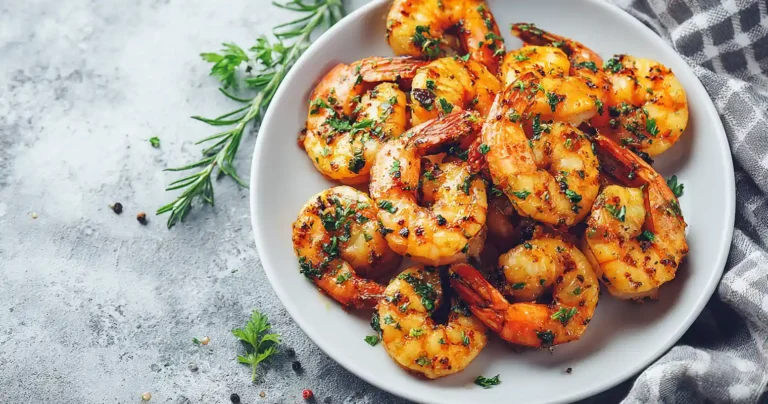 Crevettes Marinees Ail Airfryer