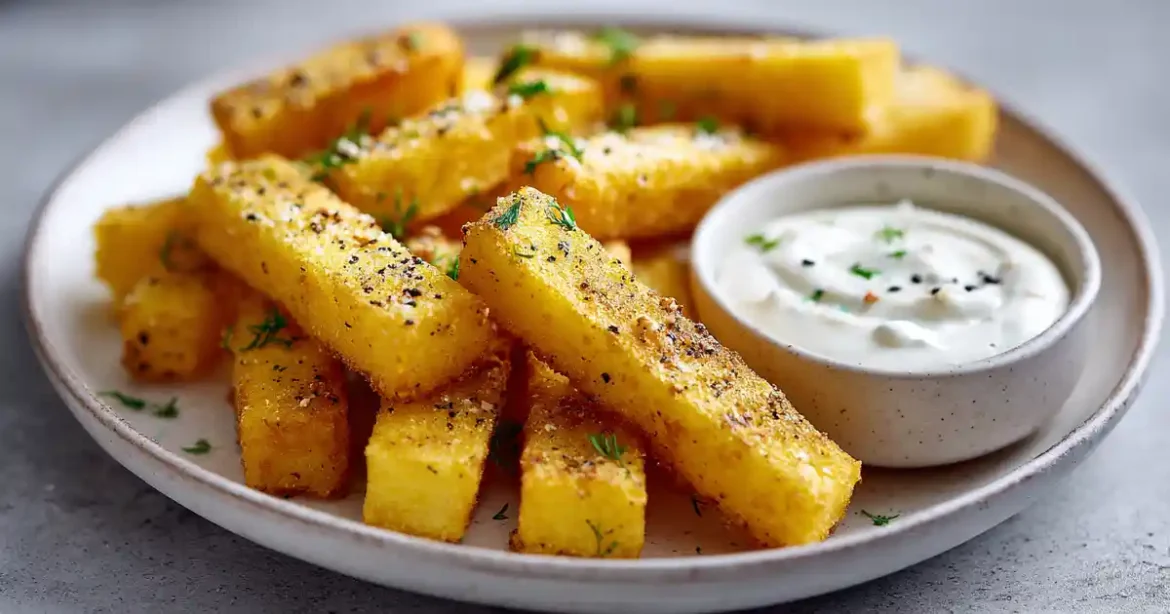 Frites De Polenta Au Airfryer