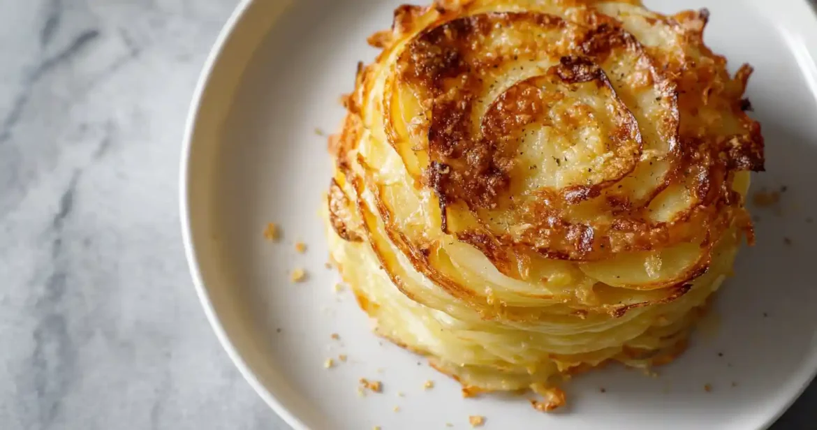 Millefeuille Pommes Terre Airfryer