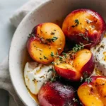 Nectarines Rôties Au Airfryer