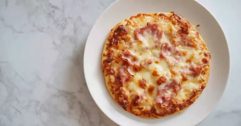 Pizza jambon mozzarella au Airfryer Pizza Jambon Mozzarella Au Airfryer