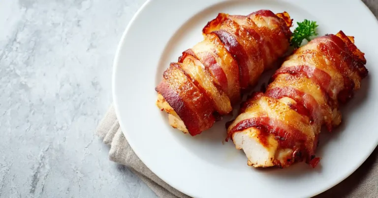 Poulet Enrobe Bacon Airfryer