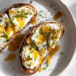 Tartine Chevre Miel Airfryer