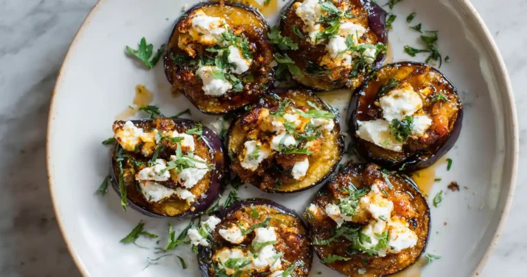 Mini tatins d’aubergine au Airfryer Tatin Aubergine Airfryer