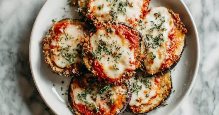 Aubergines Facon Parmesan Airfryer