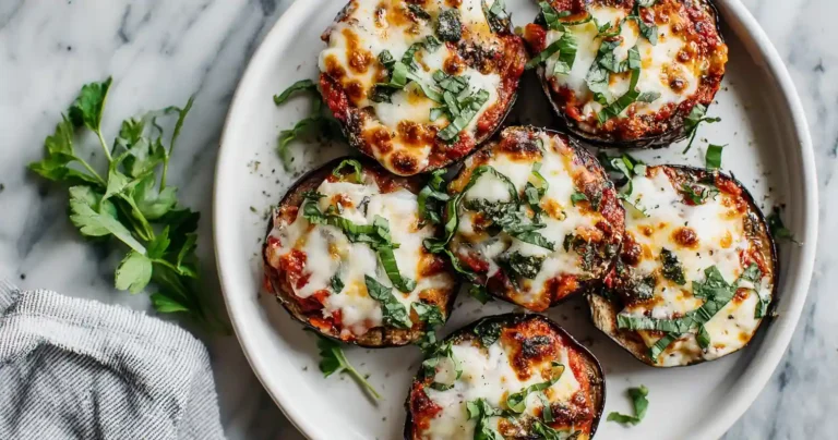 Aubergines Facon Pizza Airfryer