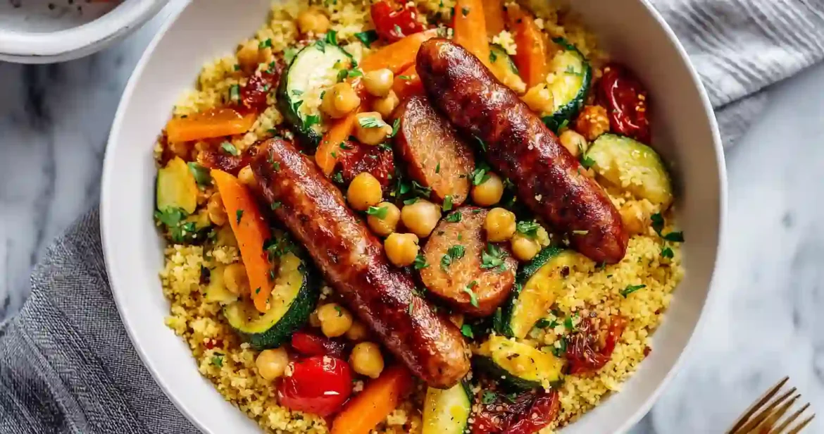 Couscous Poulet Merguez Airfryer