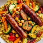 Couscous Poulet Merguez Airfryer