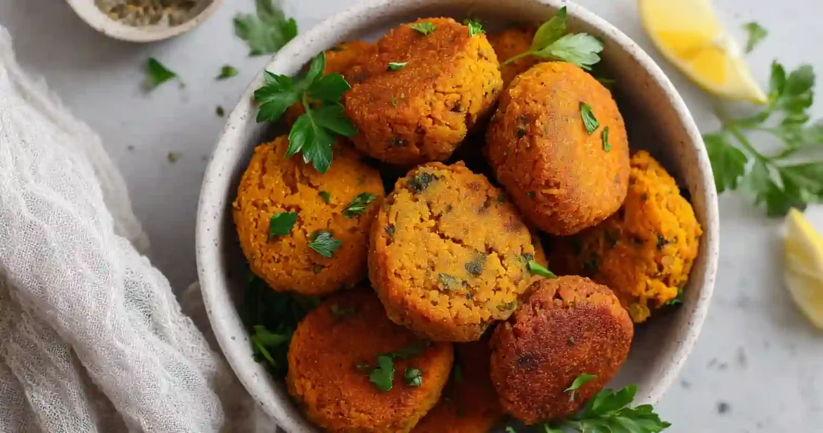 Falafels Patate Douce Airfryer