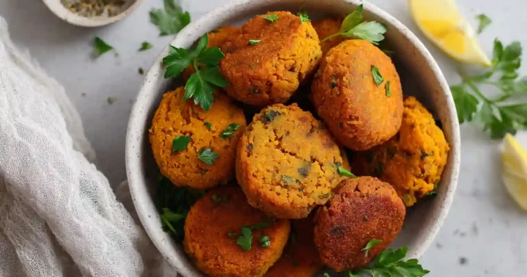 Falafels Patate Douce Airfryer
