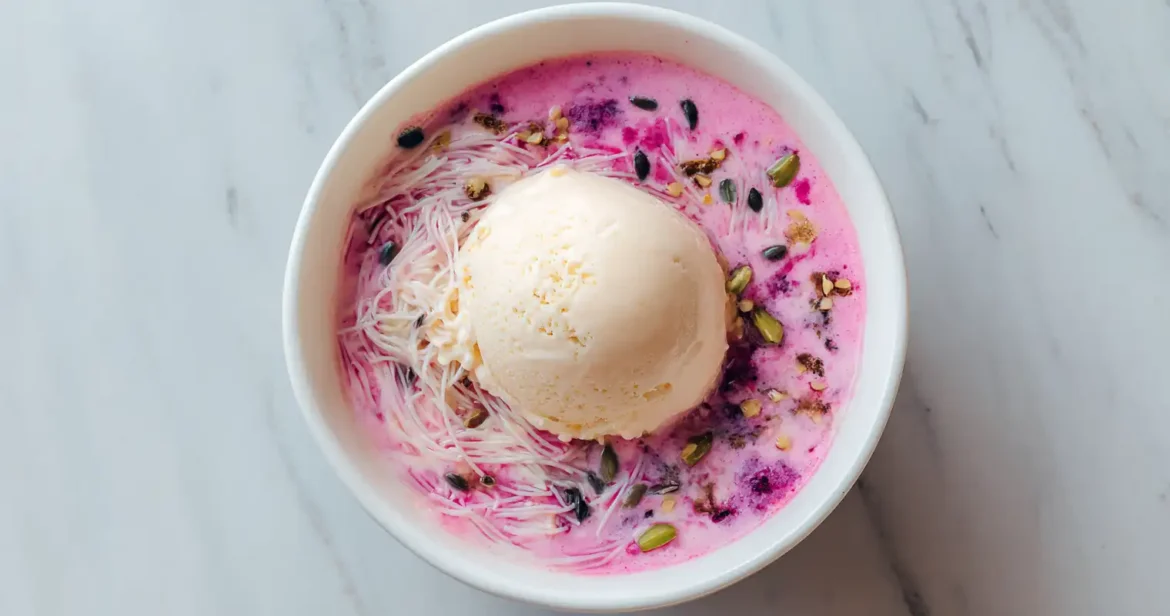 Falooda indien au Airfryer Falooda Airfryer