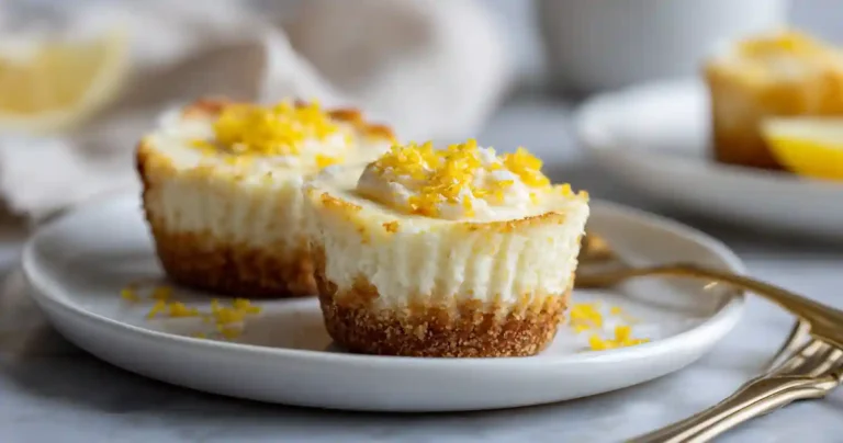Mini cheesecakes à la ricotta et citron au Airfryer Mini Cheesecakes Citron Airfryer