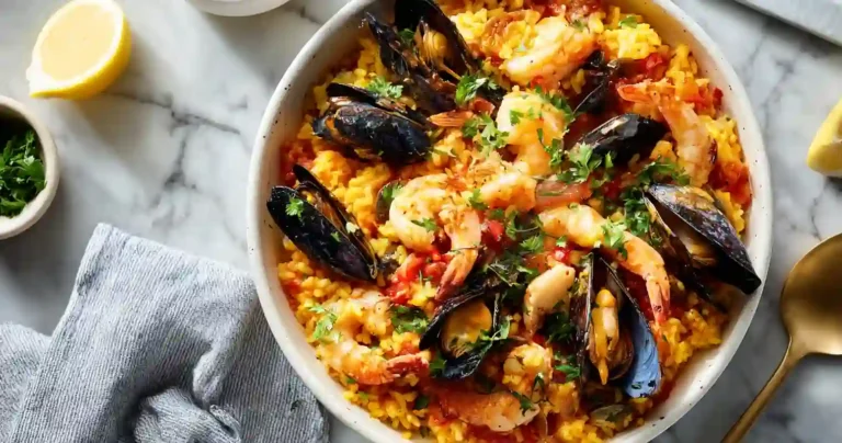 Paella Fruits Mer Airfryer