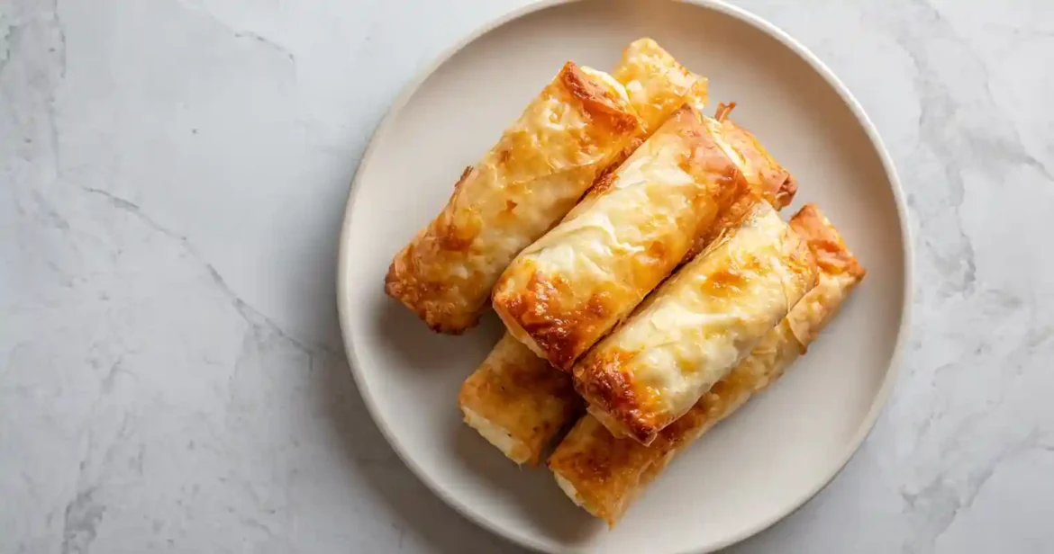 Roules Feta Croustillants Airfryer